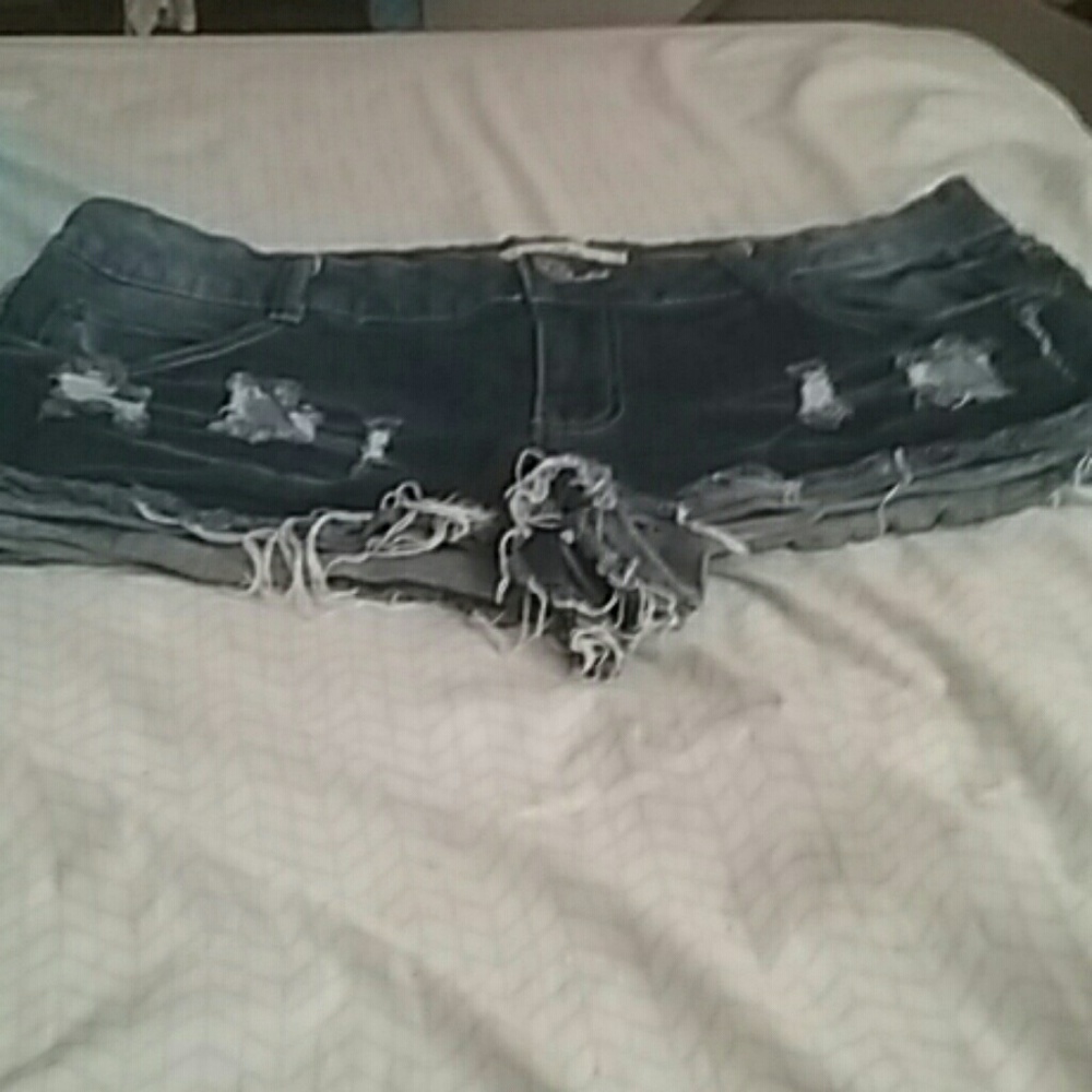 A pair of booty shorts.